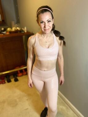 PINK LEOPARD UNICORN LIGHT & TIGHT LEGGINGS